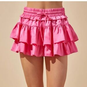 Pink Mini Skirt